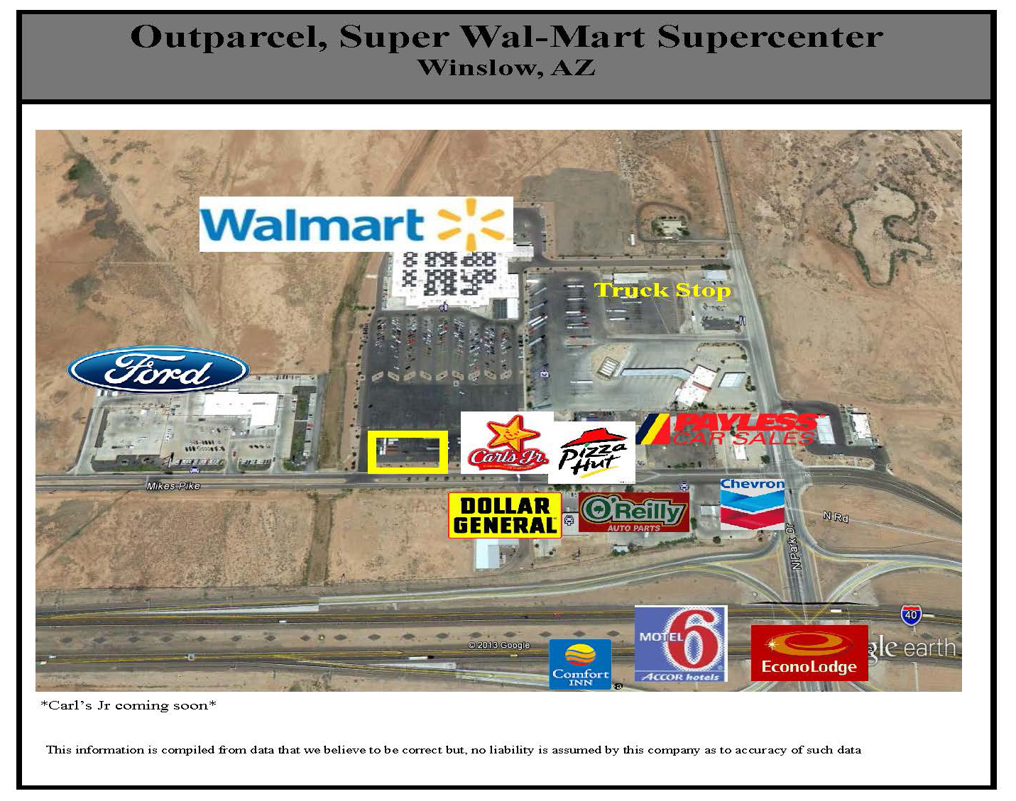 Wal-Mart Pad, Winslow, AZ