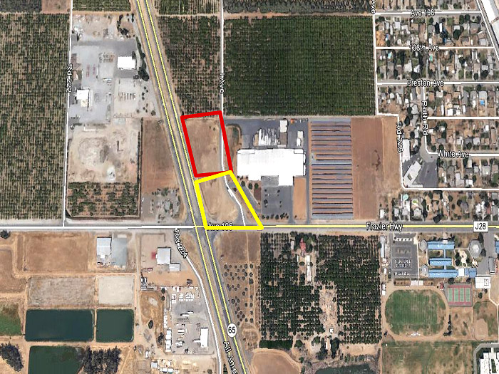 Two (2) 1.42 +/- Acre Commercial Development Site Fronting HWY 65 On/Off Ramp Location Strathmore, CA 93267